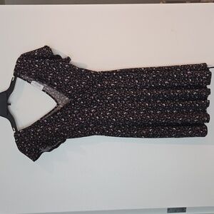 New Lost Tag Ladies size Petite  XS dress, faux wrap dress